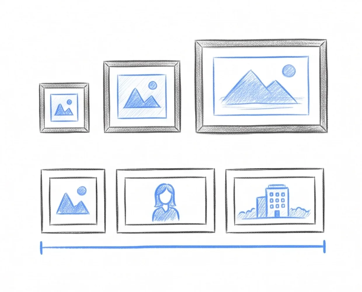 Merge images tool aligning photos of different sizes